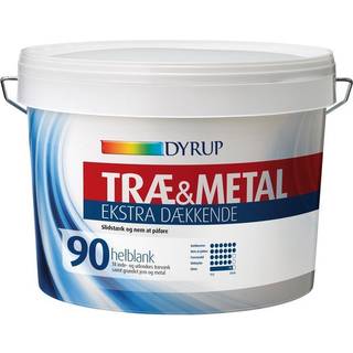 Dyrup træ & metal 90 2,25 hvid ekstra dækkende 2390-800-4