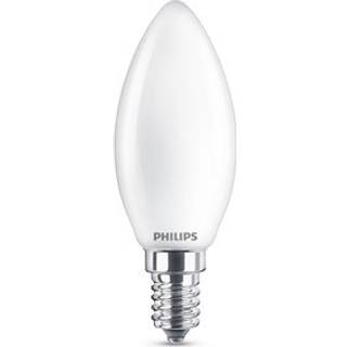 Philips - Pære LED 4,3W Glas Kerte (470lm) E14