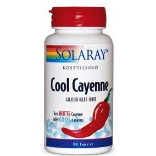 Solaray Cool Cayenne Kosttilskud 90 stk