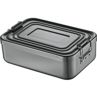 Küchenprofi Lunch Box groß Aluminium Silber