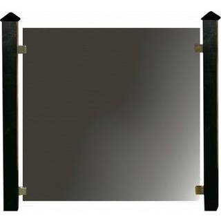 HORTUS glashegnspakke, 6 moduler (6 x glashegn 1000 x 1000 mm, 7 stolper og 7 stolpehatte)