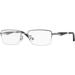 Ray - Ban Unisex RX6285 2502 Optiske stel Metal Grå Transparent Firkantet Normal