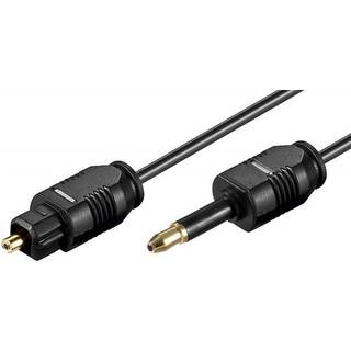 Pro Optical Toslink MiniPlug Cable - 1m