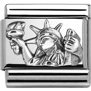 Nomination Statue of Liberty New York Charm - Silver