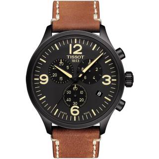 Tissot T116.617.36.057.00 T-Sport Sort/Læder Ø45 mm