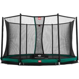 Berg trampolin InGround Favorit inkl. sikkherhedsnet Comfort 330 cm grøn