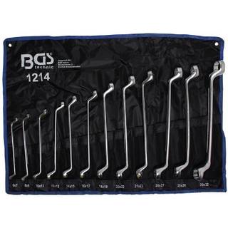 BGS Dobbeltringnøglesæt 6x7-30-32mm 12 dele (1214)