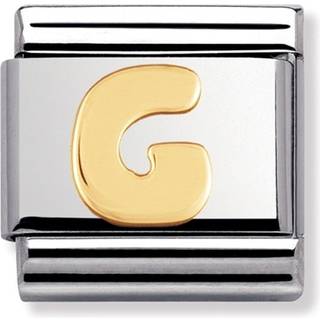 Nomination Classic - Composable Classic - Buchstabe G - 030101/07 - silber