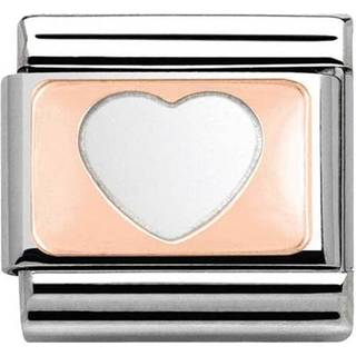 Nomination Classic - Composable Classic - 9k Rosegold - Negativ Herz - 430101/08 - roségold