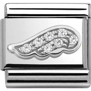 Nomination Classic - Composable Classic - Silber, Zirkonia - Flügel - 330304/16 - silber