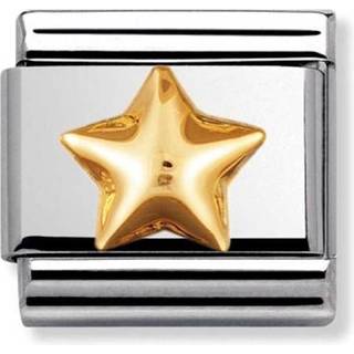 Nomination Raised Star Charm - Gold