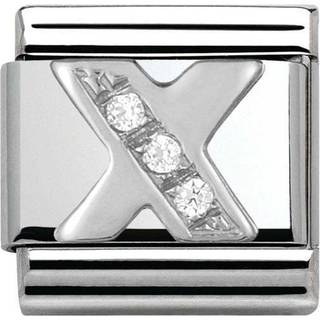 Nomination Classic - SilverShine Buchstabe X mit Zirkonia - 330301/24 - silber