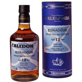 Edradour Caledonia 12 Års Single Malt Whisky, 46%