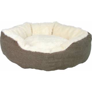 Trixie Yuma bed round ø 45 cm brown/wool-white