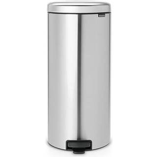 Brabantia Pedalspand Newlcon - 30 Liter Mat Stål