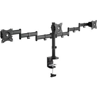 DIGITUS Triple Monitor Desk Clamp Mount