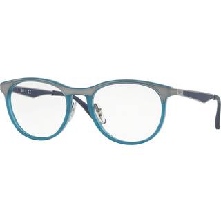 Ray - Ban Mand RX7116 8017 Optiske stel Plast Blå Firkantet