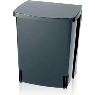 Brabantia Affaldsspand til låge m/låg sort 10L