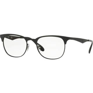 Ray - Ban Unisex RX6346 2904 Optiske stel Stål Sort Transparent Firkantet Normal