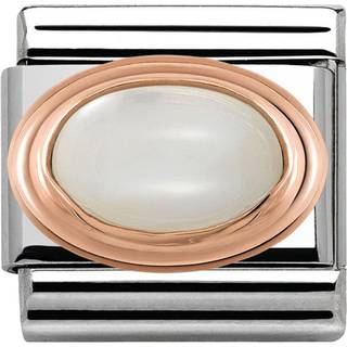 Nomination Rose Gold Mother of Pearl Charm - Stainless Steel
