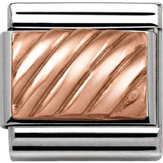 Nomination Anhänger - Composable Classic - 9k Rosegold, Edelstahl - Rigata - 430102/05 - roségold