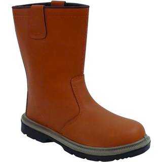 Steelite Rigger Støvle S1P HRO (Uden For) - Gulbrun (Størrelse: 46)