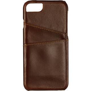 iPhone SE (2022 / 2020) / 8 / 7 / 6s / 6 GEAR ONSALA COLLECTION Mobil Cover m. Kortholder Sort Læder