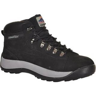 Steelite Mid Cut Nubuck-Støvle SB HRO - Honning (Størrelse: 40)