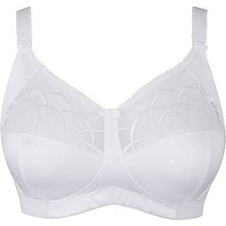 Elomi Cate Lace Soft Bra - White - H 95
