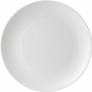 Wedgwood Gio tallerken hvid Ø 28 cm