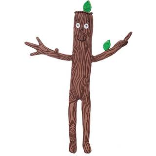 The Gruffalo Stick Man Soft Toy 15cm