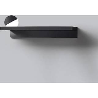 Trixy w1 l hylde m/lampe sort led 4w 40cm