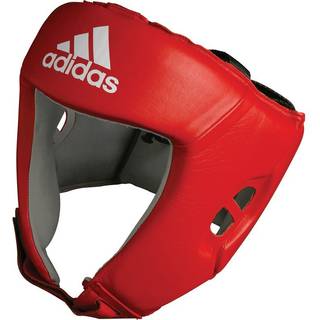 Adidas Unisex's AIBA godkendte boksehovedbeskyttelse R?d lille