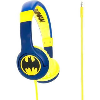 OTL Technologies Batman Hovedtelefon Junior On-Ear Blå Batlogo 5055371623018
