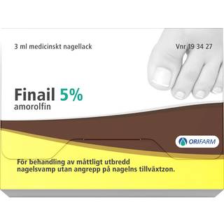 Finail 5 % 3 ml Medicinsk neglelak