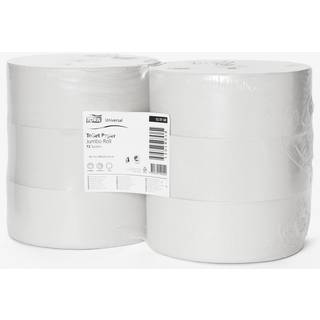 TORK Toiletpapir T1 Jumbo 1-lag P 480 m 6 rl Universal Natur Ø26 cm (120160)