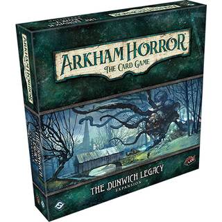 Fantasy Flight Games Arkham Horror The Card Game The Dunwich Legacy Deluxe Expansion - Fortsæt Mythos Adventure! Kooperativt levende kortspil i a