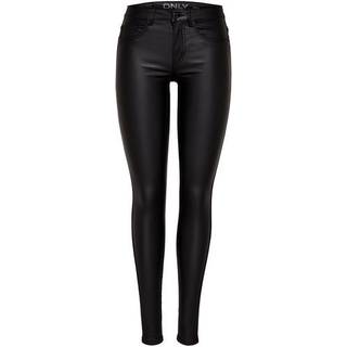 Onlroyal Skinny Fit Coatede Læderbukser