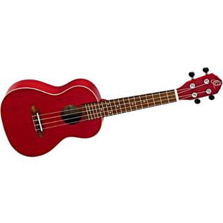 Ortega RUFIRE Fire Red Koncert Ukulele