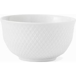 LYNGBY Rhombe skål 11 cm hvid