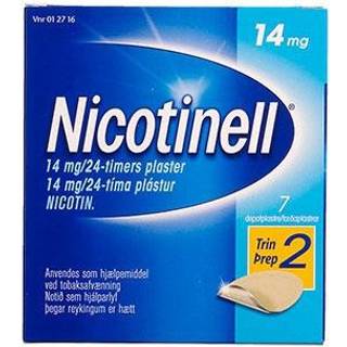 Nicotinell Nikotinplastre 14 mg/24 timer - 7 stk.
