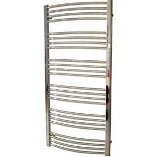 KRISS Round håndklæderadiator 1320 x 600 mm forkr - Krom