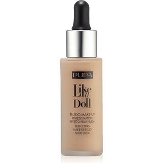 PUPA Milano Ansigtsmakeup Foundation Like a Doll Fluid No. 30 Natural Beige 30 ml (4.233,00 kr / 1 l) - 30 ml