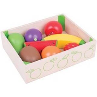 Bigjigs Wooden Box with Fruit 9 pcs.