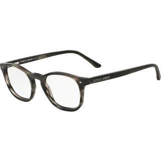Giorgio Armani Mand AR7074 5403 Optiske stel Acetat Grå Transparent Pantos Normal