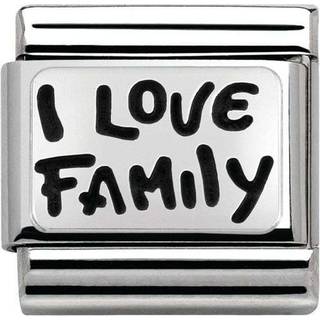 Nomination I Love Family Charm - Silver