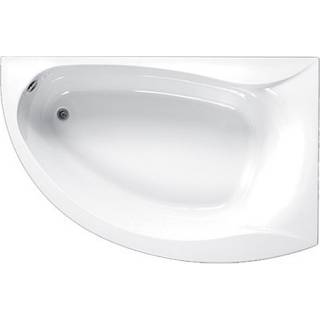 Strømberg Omega hjørnekar med ryglæn 1700x1000 mm - Højre side