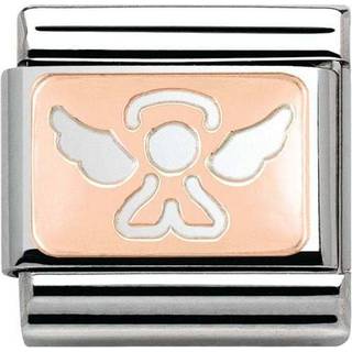 Nomination Classic - Composable Classic - 9k Rosegold - Negativ Engel - 430101/14 - bicolor