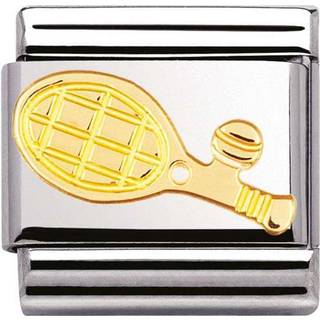 Nomination Charm - Tennis - 030106/05 - gold