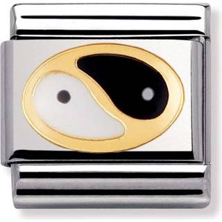 Nomination Classic - DAILY LIFE Edelstahl, Email und 18K-Gold (Tao) - gold